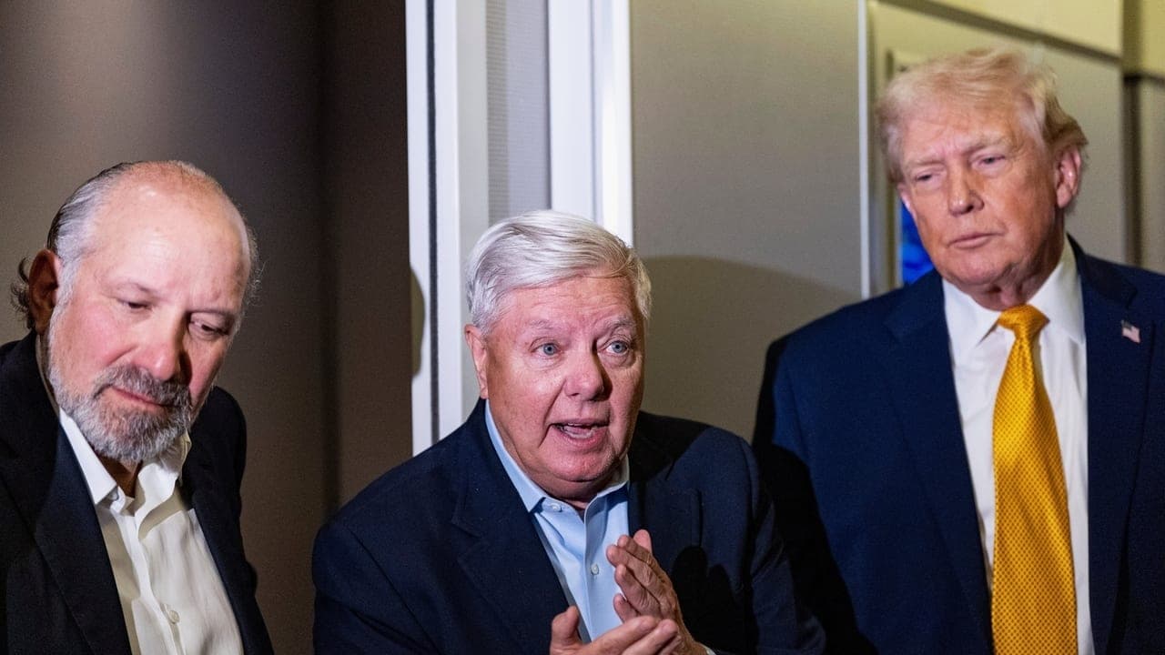 Sen. Graham says Trump has 'greenlit' sanctions bill aiming to punish Russia for war in Ukraine