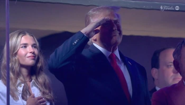Larry Elder: Trump Goes to the NBA Finals — Look Who Attacked Him
