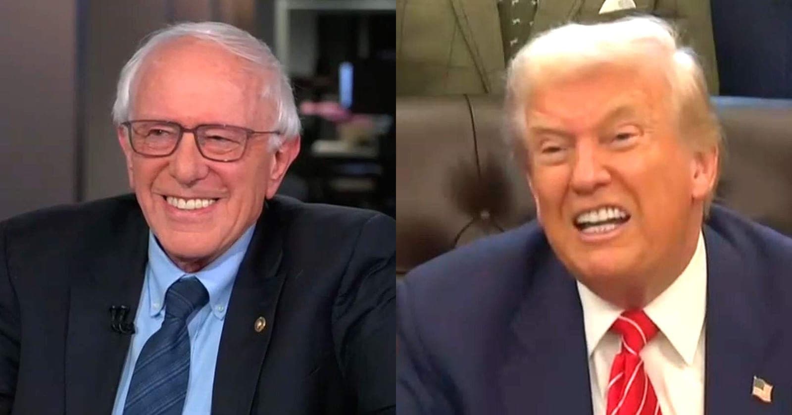 Bernie Sanders Laughs Out Loud at Trump Over Election Takeover Rant: 'Mr. Integrity Who Provoked an Insurrection!'