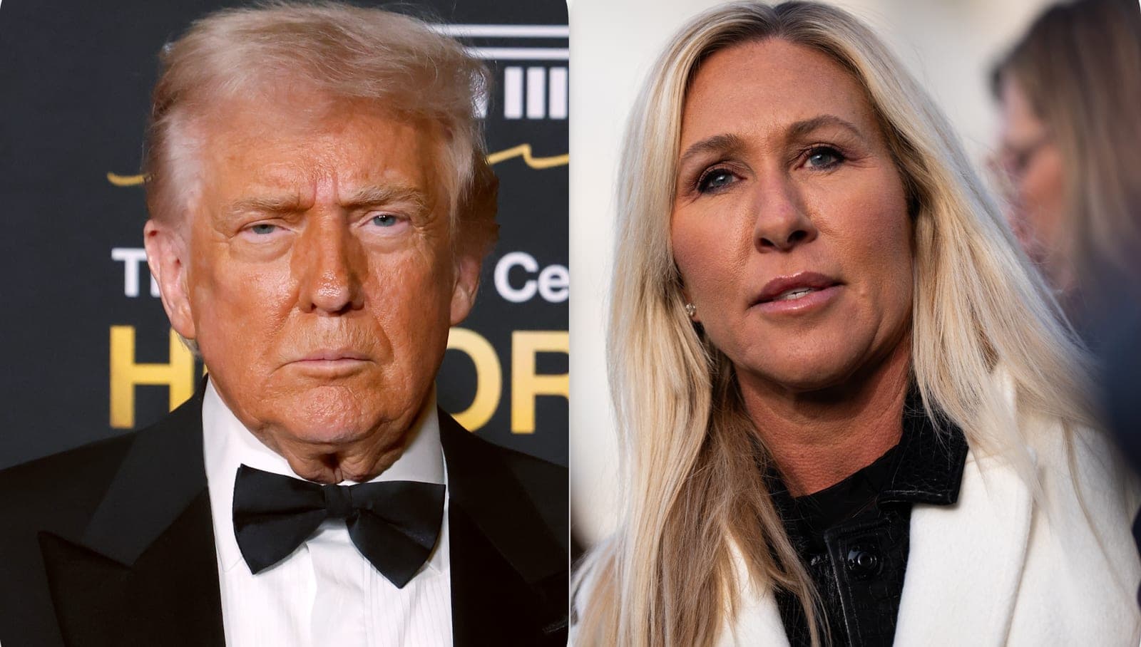 Trump responds to "traitor" Marjorie Taylor Greene after "60 Minutes" interview