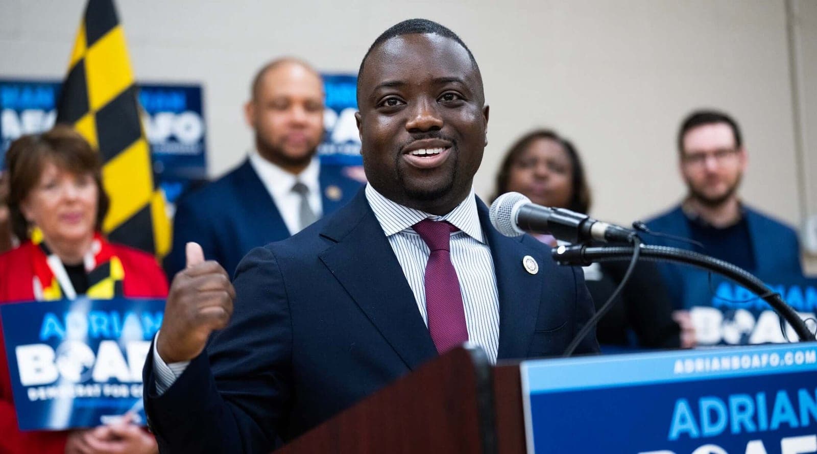 Pro-Israel Adrian Boafo beats crowded field to replace Maryland's Steny Hoyer