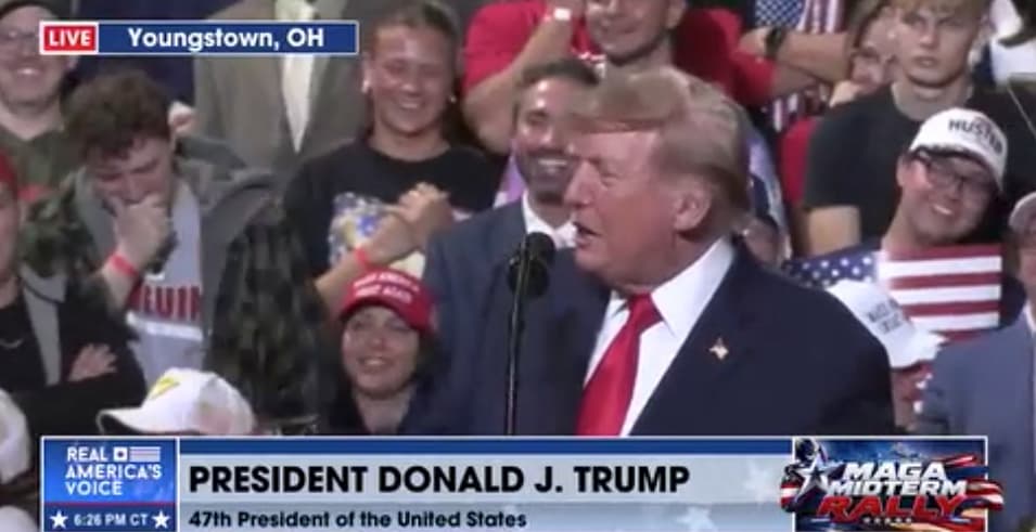 ‘I Looked at His Ass’: Trump Confesses To Checking Out Senator to Confirm He’s ‘A Great Athlete’