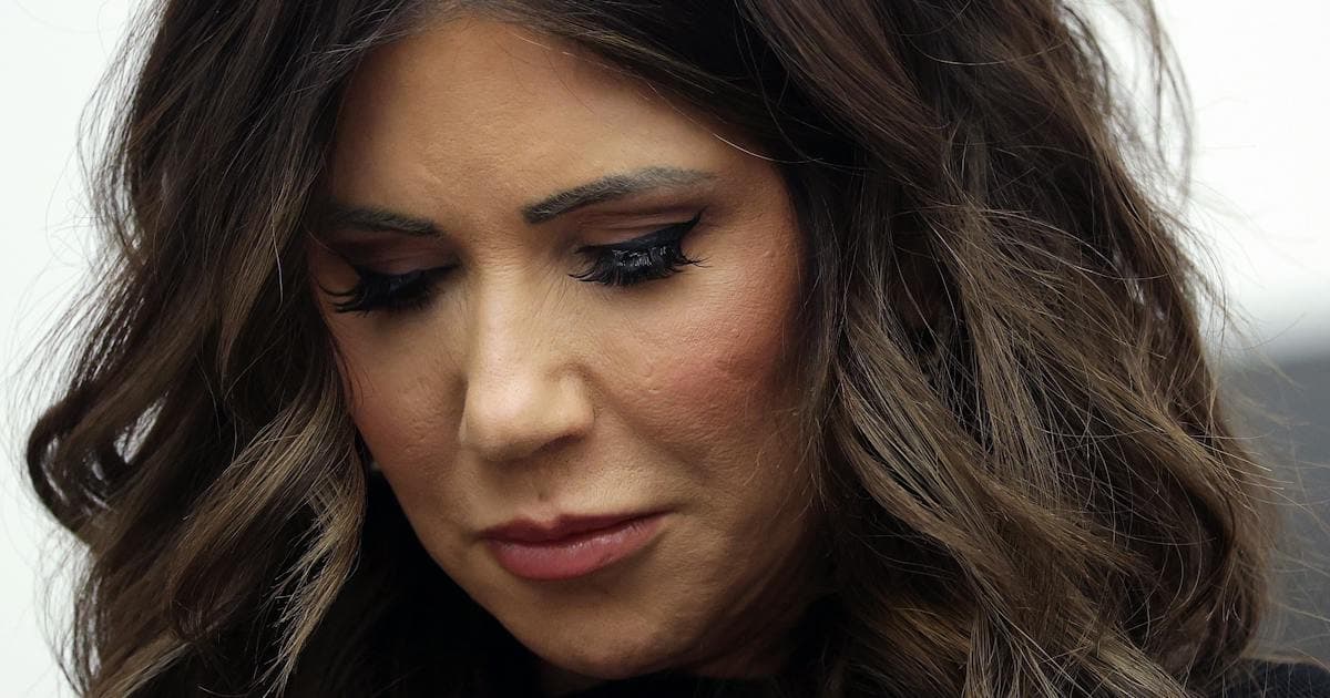 Transcript: Trump Erupts at GOPers over Noem as Support for Her Slips