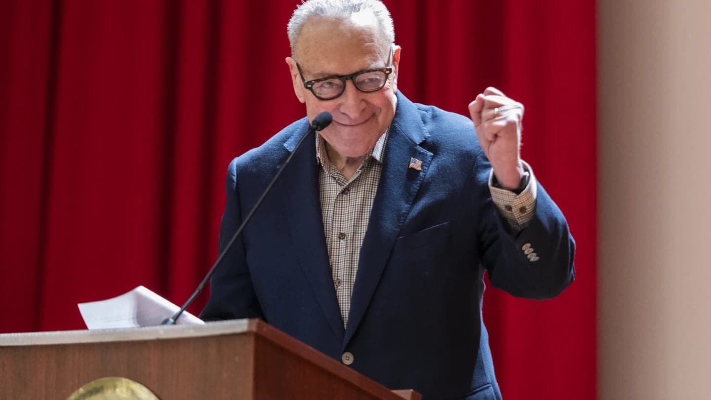 Schumer backs Platner despite scrutiny over Nazi tattoo, online comments