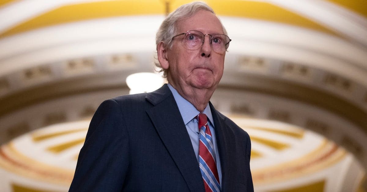MAGA Senator Admits Truth About Mitch McConnell's Condition