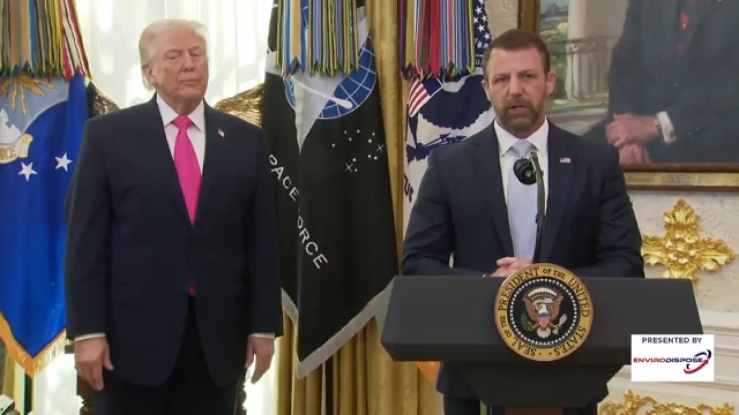 Markwayne Mullin sworn in as DHS secretary following Senate confirmation