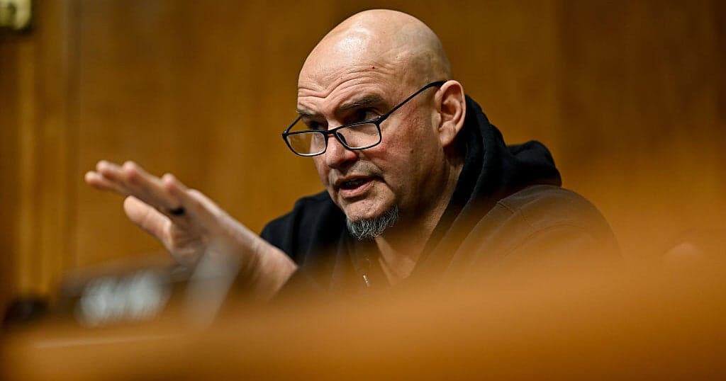 Sen. John Fetterman calls Trump's criticism of mail-in voting "ridiculous"