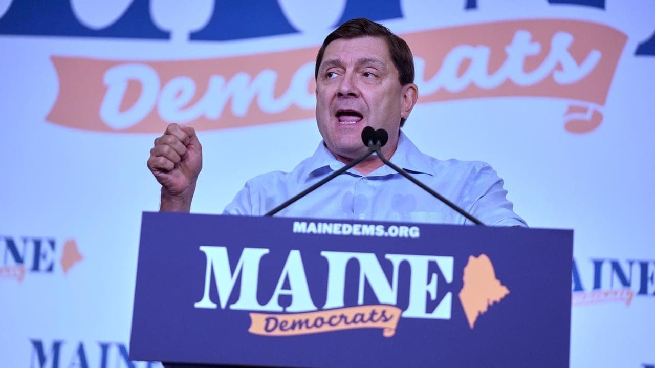 Maine Democrats are meeting to pick a new Senate nominee to face Republican Sen. Susan Collins