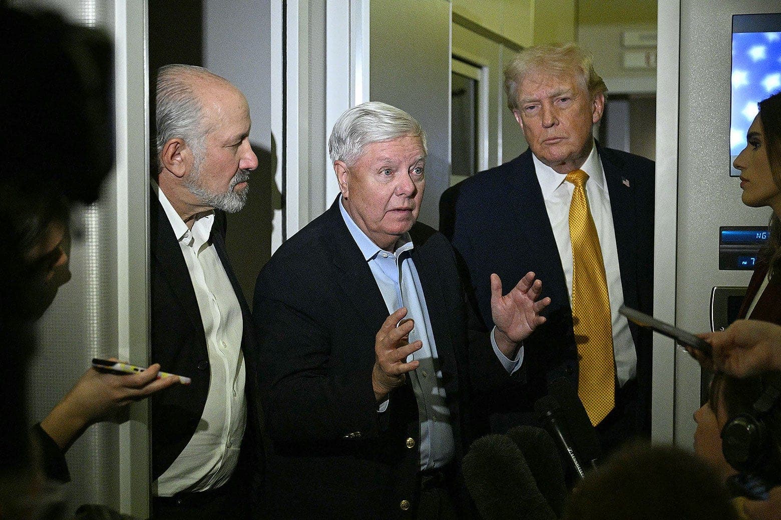 Lindsey Graham is thrilled with Trump's Venezuela incursion.