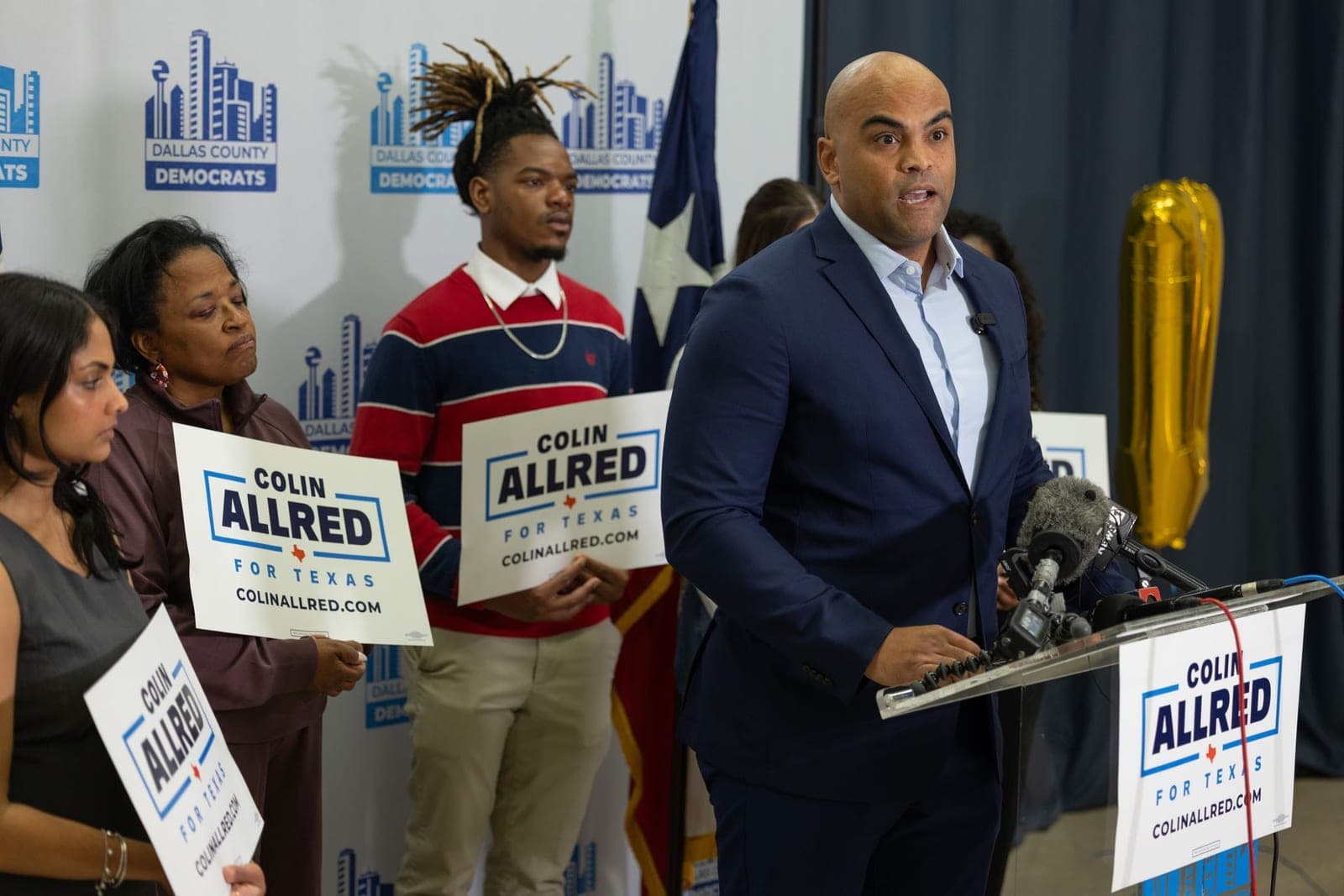 Colin Allred drops out of Senate race, will run for House instead