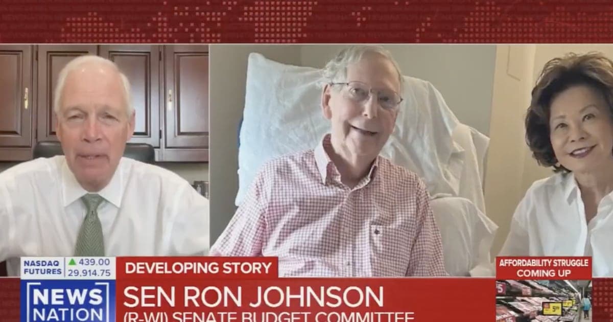 MAGA Senator Cornered on Eyebrow-Raising McConnell Claim