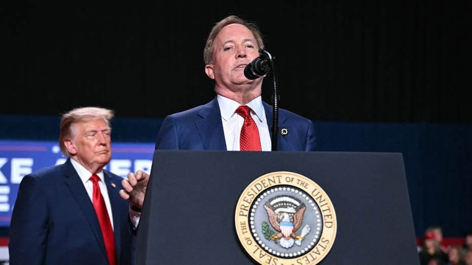 Ken Paxton calls out James Talarico's 11-day absence at Trump rally, prompting response from campaign