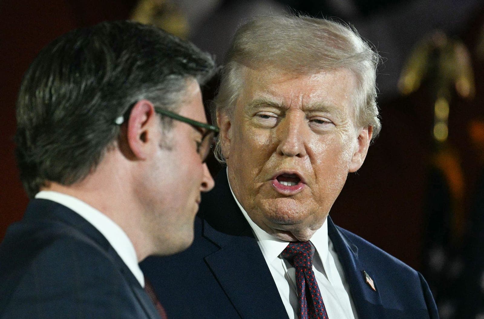 Trump brings Mike Johnson to White House to sort out reviled $1.8B DOJ 'slush fund'