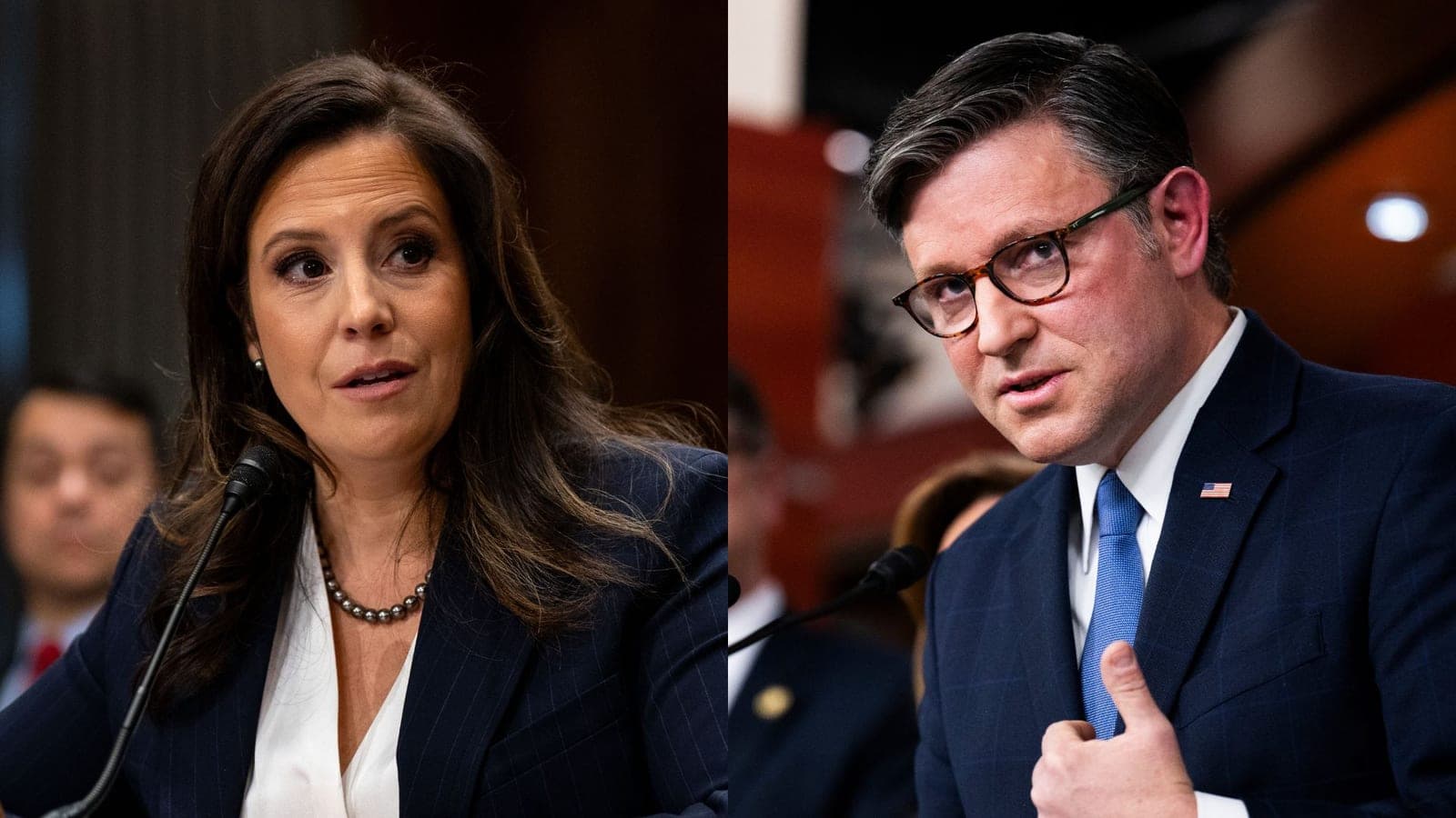 Elise Stefanik Accuses Mike Johnson Of Protecting Deep State In Fight Over Intel Provision