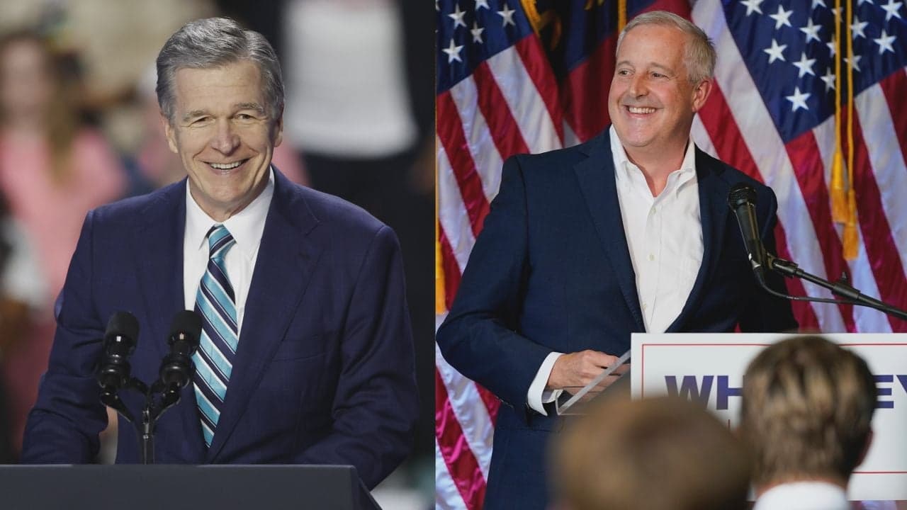 North Carolina primary could mean Roy Cooper vs Michael Whatley in pivotal fall Senate race