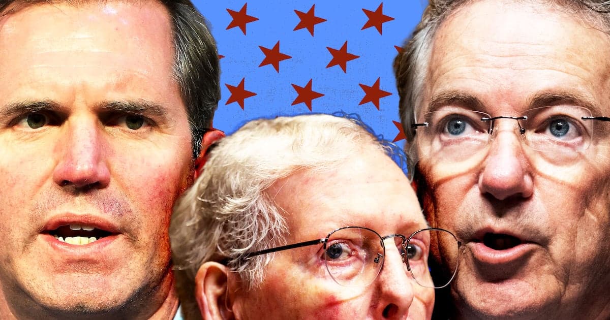 Kentucky's Other Senator Rand Paul Flamed for Brazen McConnell Hypocrisy