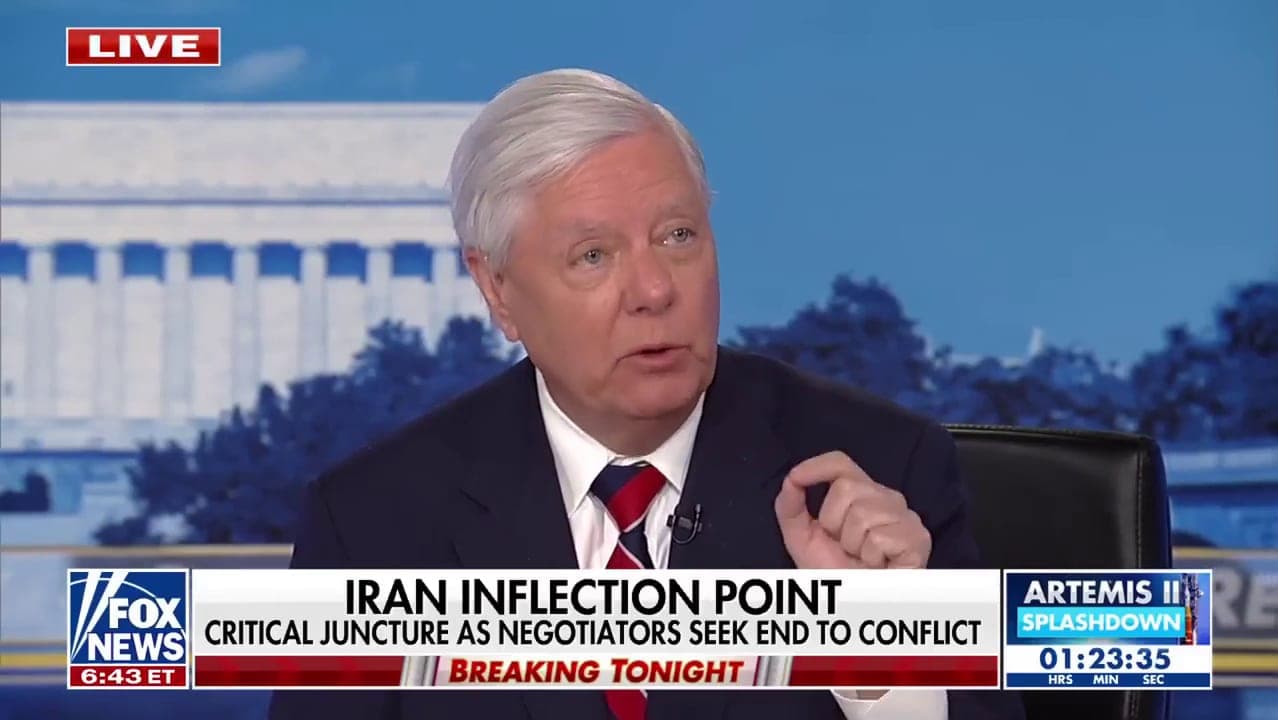 Lindsey Graham Just Fine With Trump Talking Like A 'Homicidal Maniac'