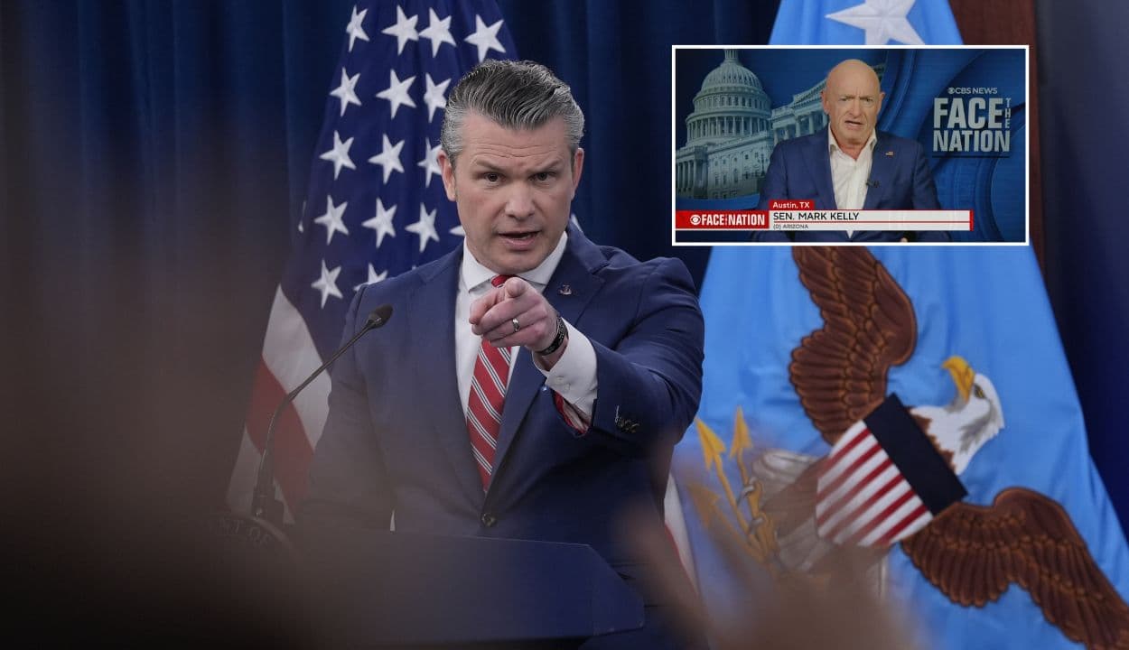 Pete Hegseth: 'Babbling' Mark Kelly to Face War Dept. Review