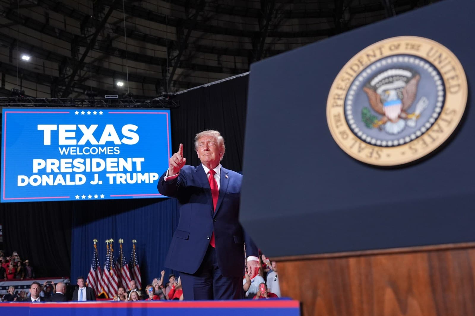 Trump Texas Rally Takeaways as Paxton's Fate Hangs in the Balance