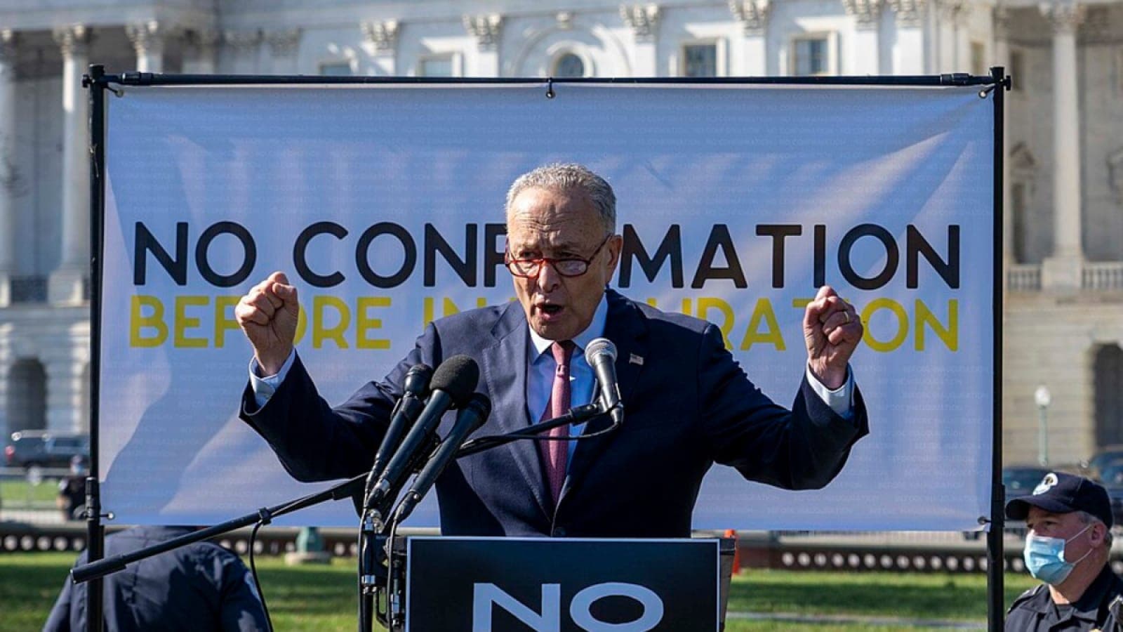 Chuck Schumer Appears To Let Out A Loud Fart Live On C-SPAN Then Fights Back A Grin As The Speech Rolls On