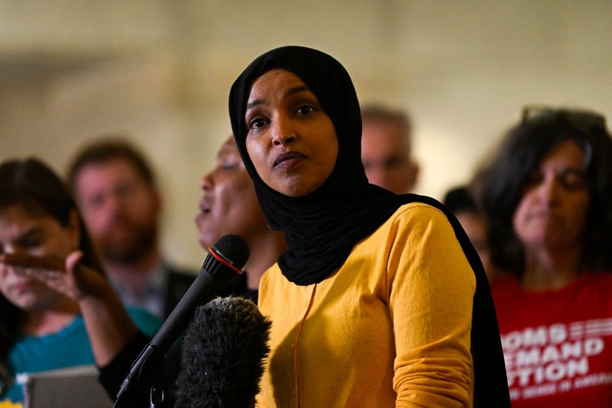 Ilhan Omar says her son was pulled over by ICE agents during immigration crackdown
