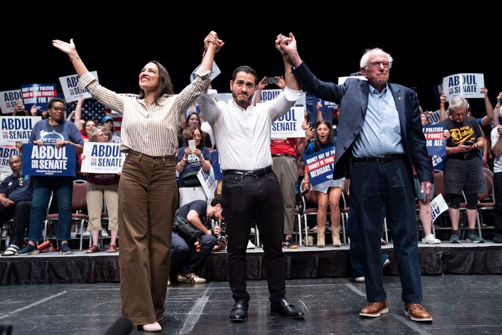AOC launches campaign blitz for El-Sayed across Michigan