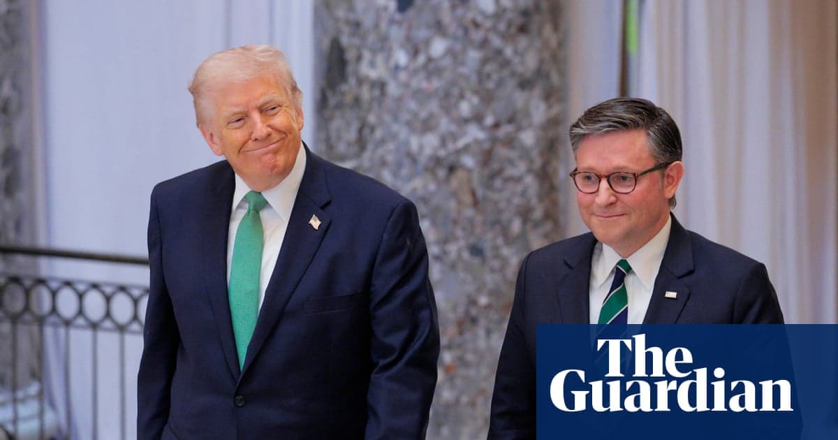 US House speaker gives Trump so-called 'America First' award amid global chaos | Donald Trump