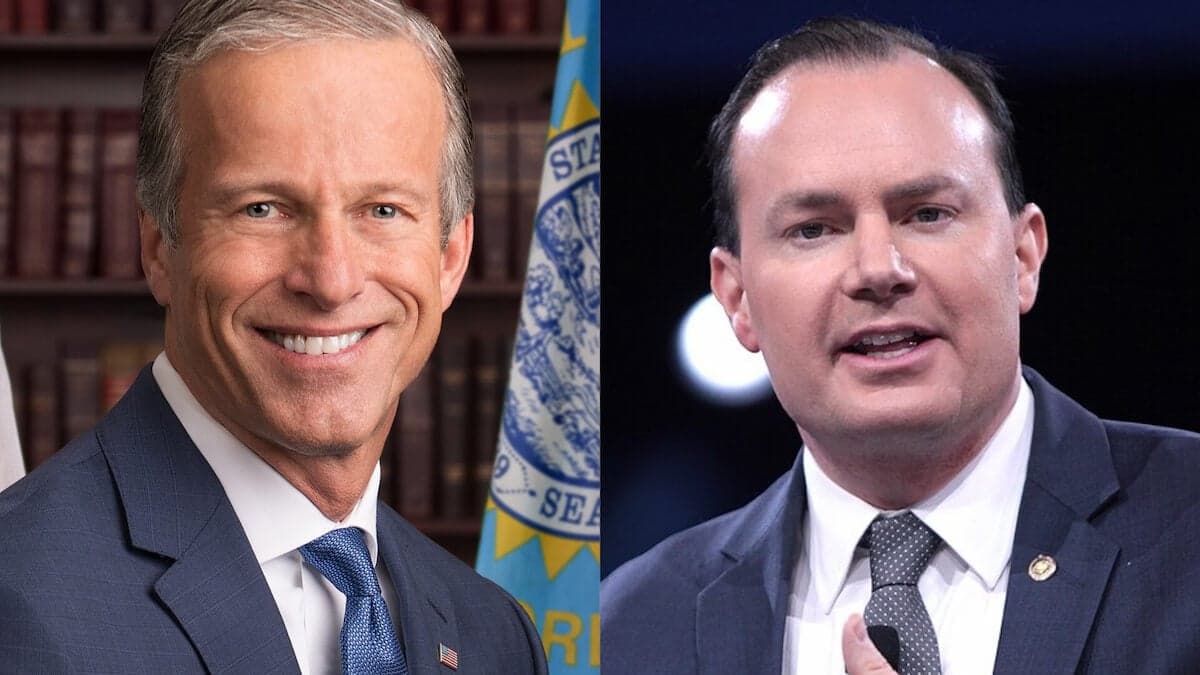 Utah Sen. Mike Lee Faults Democrats Over Stalled Federal Voter ID Bill as Critics Blast GOP Leader: 'Thune Is Your Problem. Not the Dems'