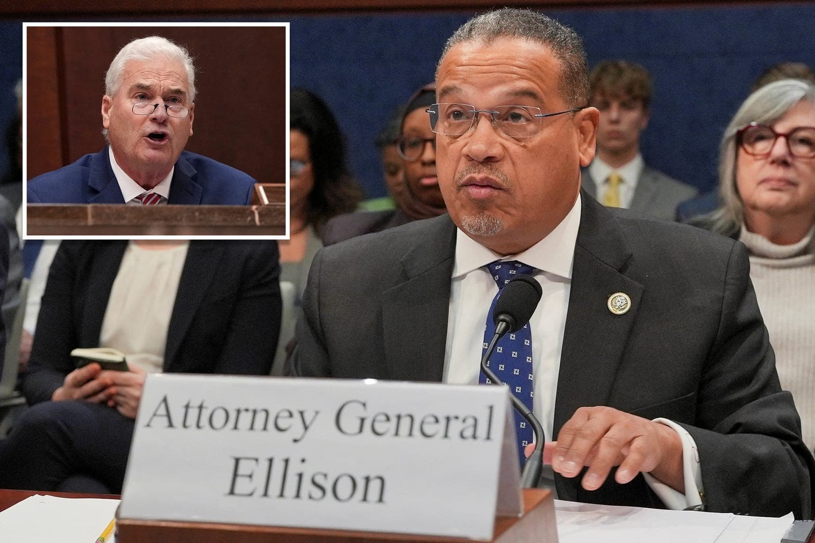 Top House Republican accuses Minnesota AG Keith Ellison of lying about benefit fraud: 'Got something to hide'