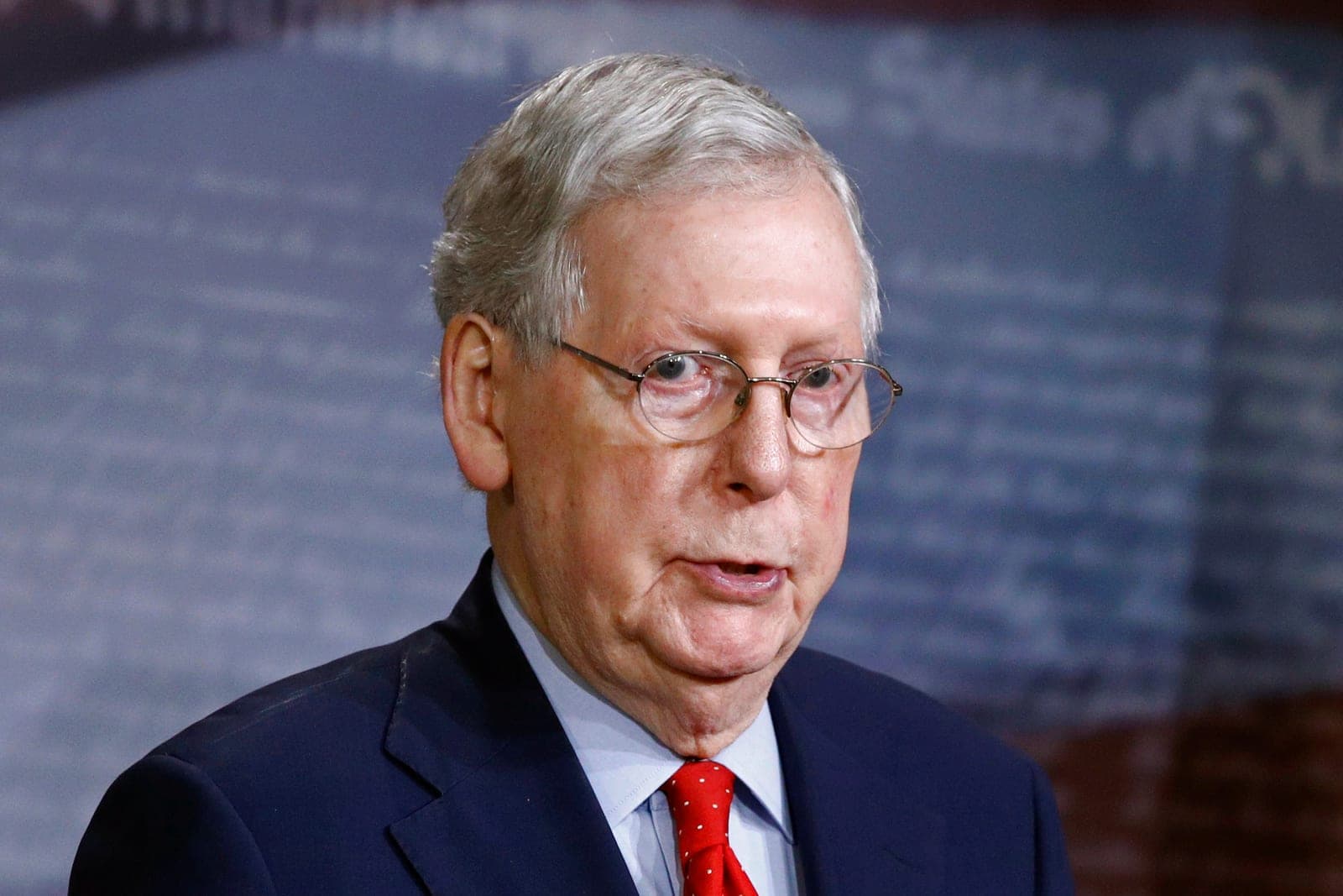 GOP desperately insists Mitch McConnell is alive and well