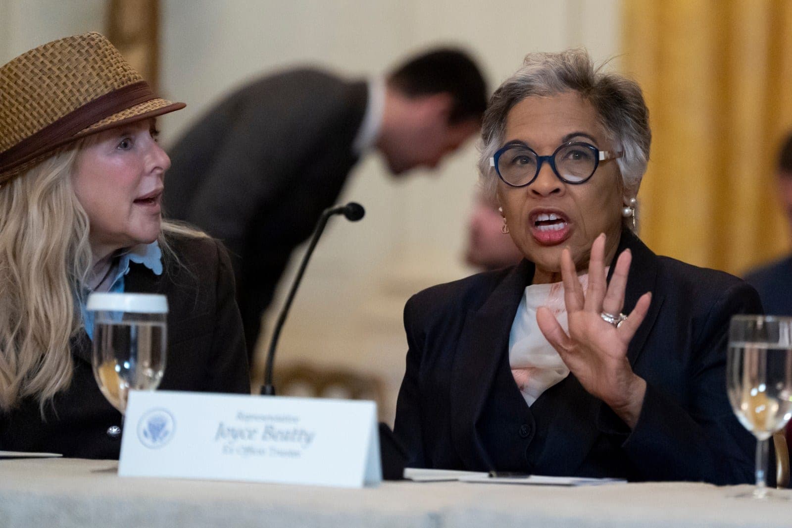 Democratic lawmaker asks judge to take Trump's name off Kennedy Center