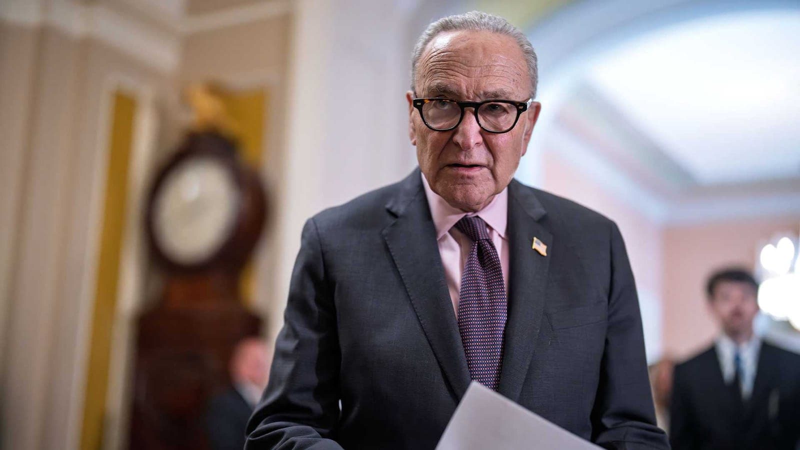 'Any other subject?': Schumer peppered with Platner questions