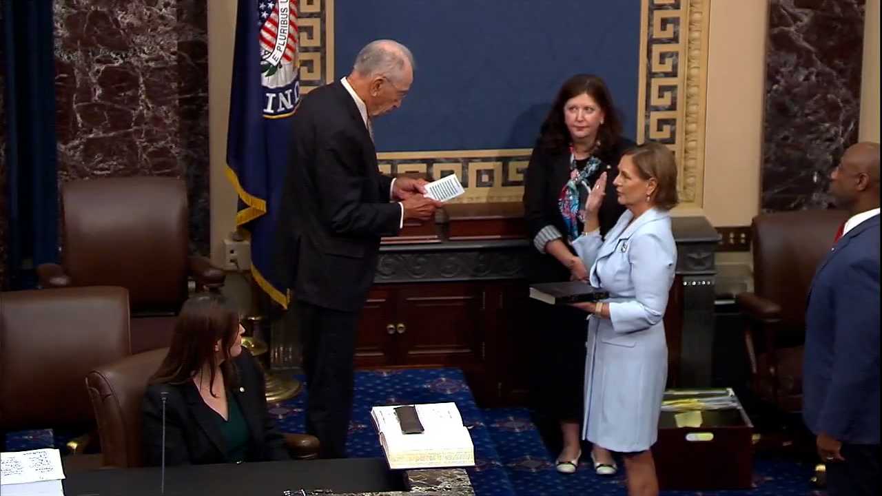 Darline Graham sworn in as South Carolina's first female senator