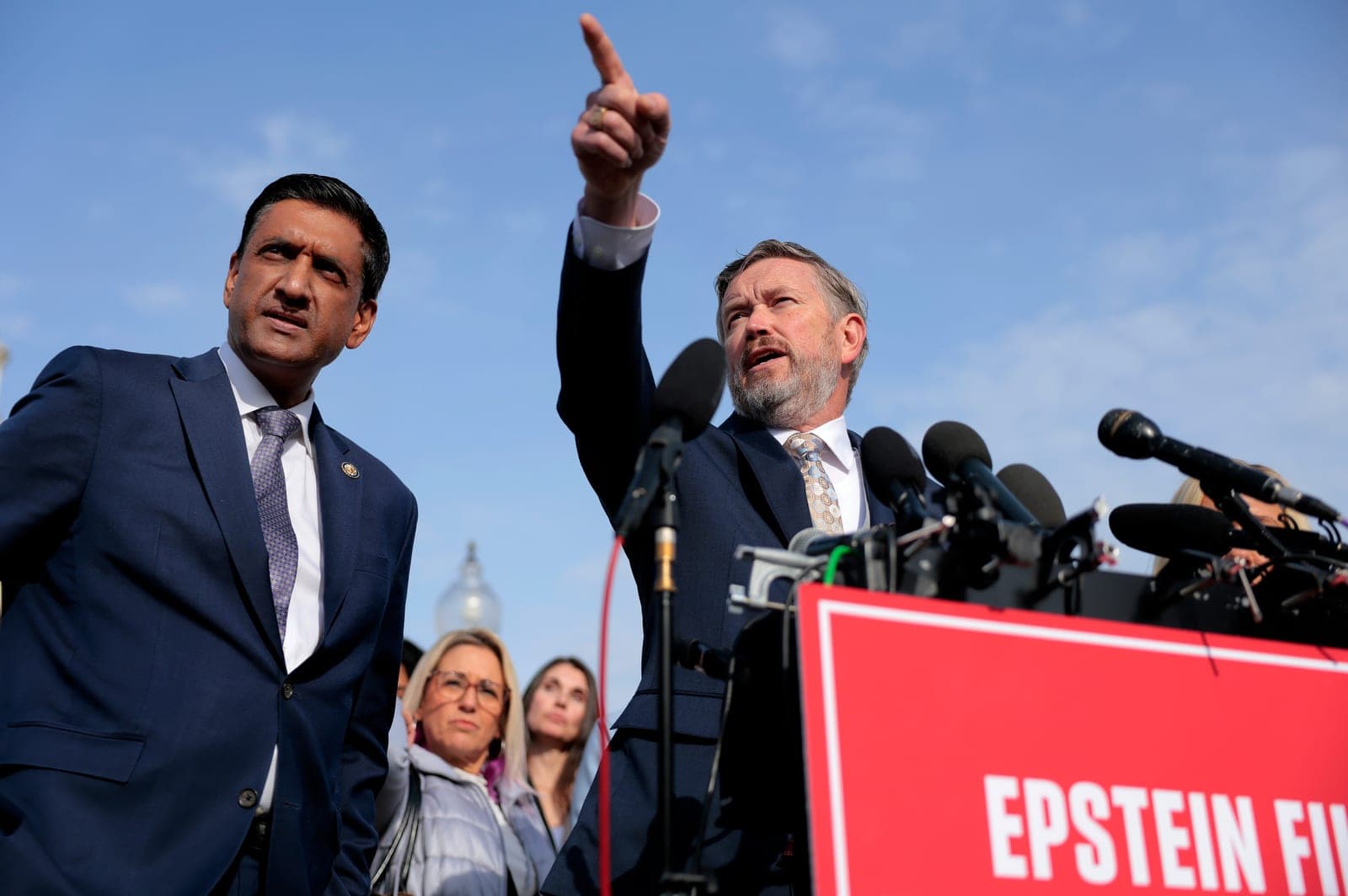 Epstein files: Congressmen say massive blackout doesn't comply with law and 'exploring all options'