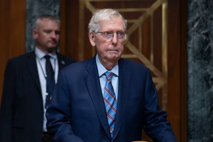 Kentucky Gov. Andy Beshear asks Sen. Mitch McConnell to give a public update on his condition