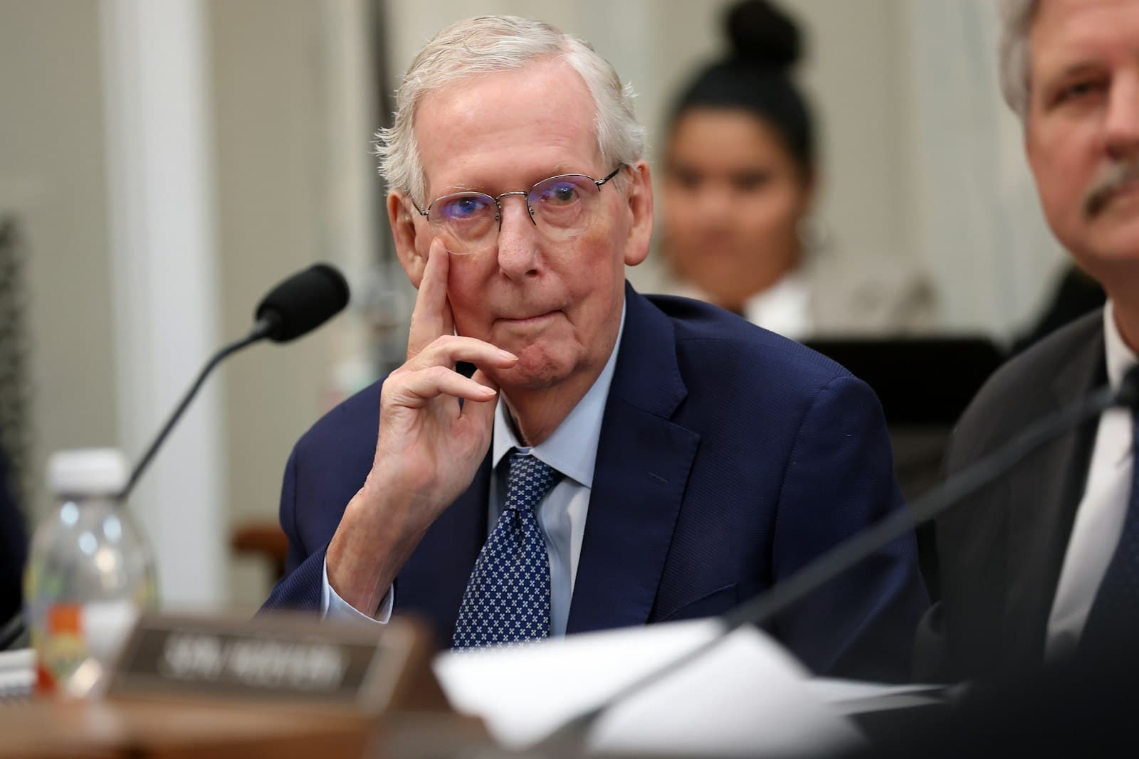 Republicans Snap at Reporter Who Asks How Mitch McConnell Is Doing