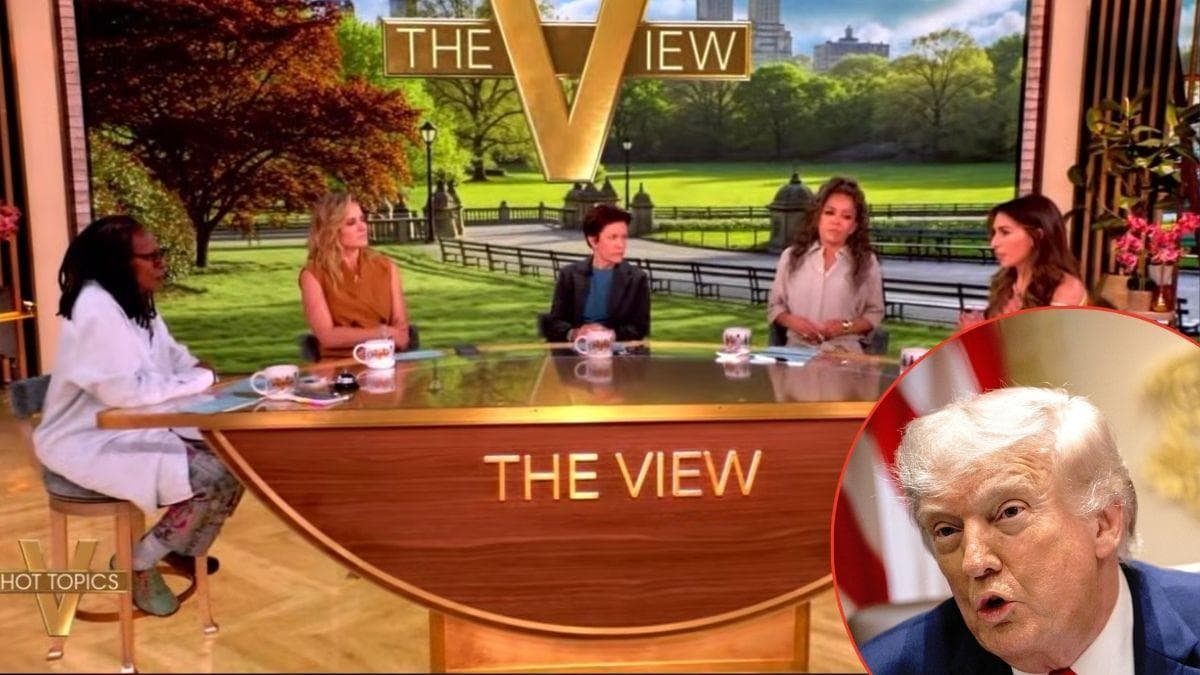 Trump Mocked on 'The View' After Dubbing Democrat a 'Sleazebag'