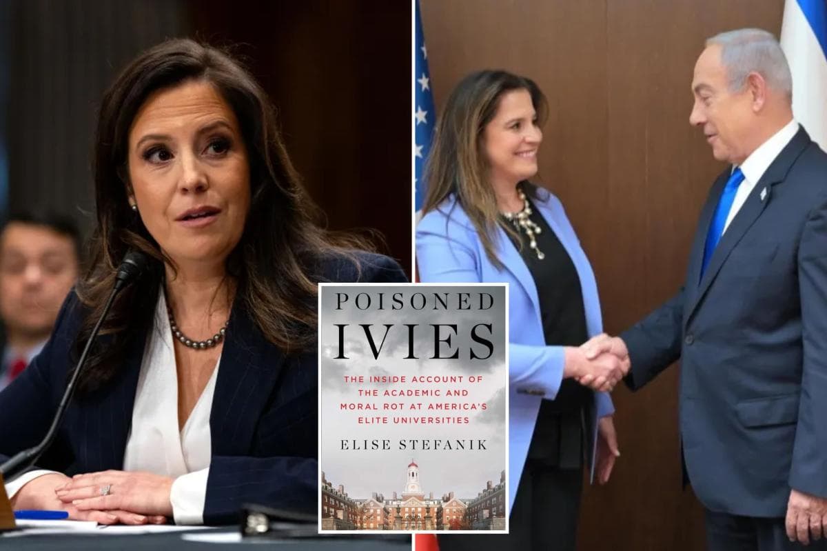Elise Stefanik reveals the sick truth of elite colleges' moral collapse - New York Post