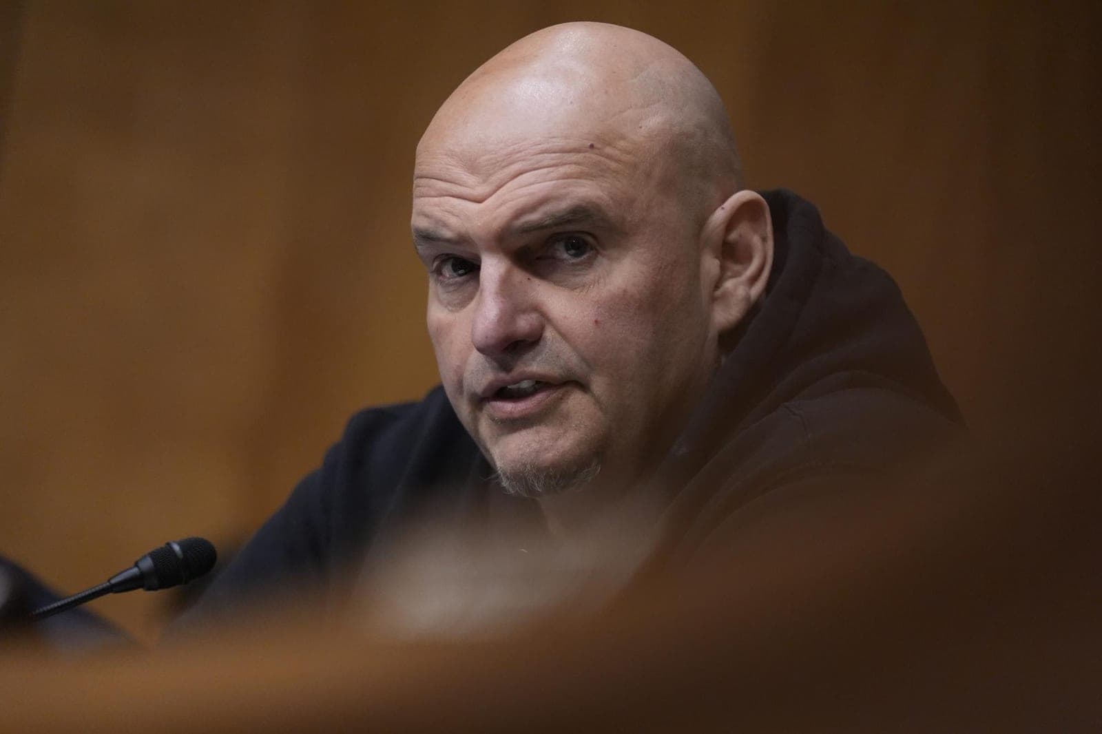 Democrats outraged as Fetterman votes to advance Markwayne Mullin nomination