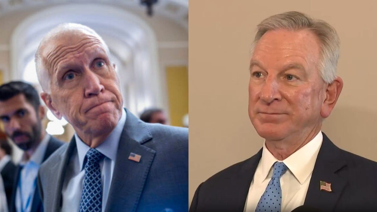 Tommy Tuberville Hit by Thom Tillis for Susan Collins Attack