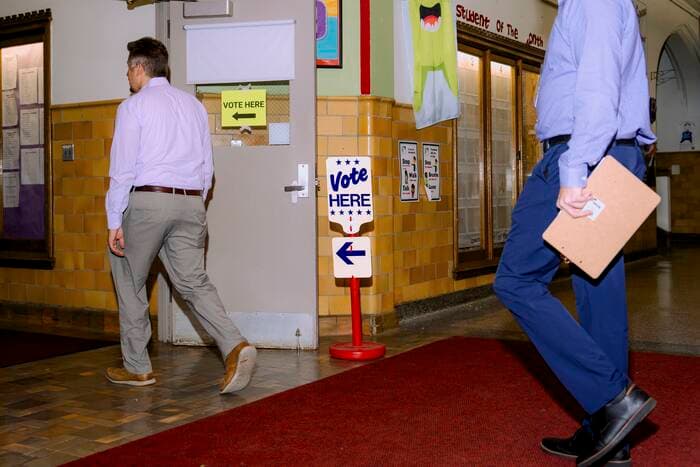 The Latest: Michigan Democratic Senate primary is test between progressives and the establishment