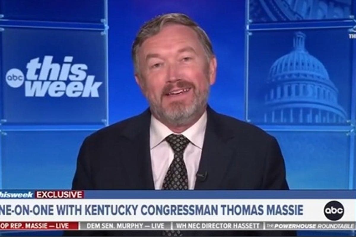 Thomas Massie shrugs off Trump insults over his wedding as Epstein standoff intensifies: 'He's trying to be a bully'