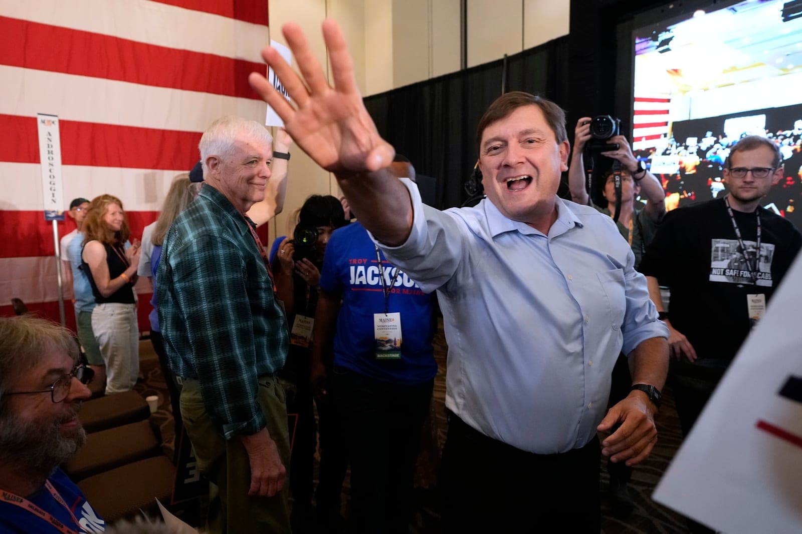 Troy Jackson wins the Democratic nomination to challenge Sen. Susan Collins