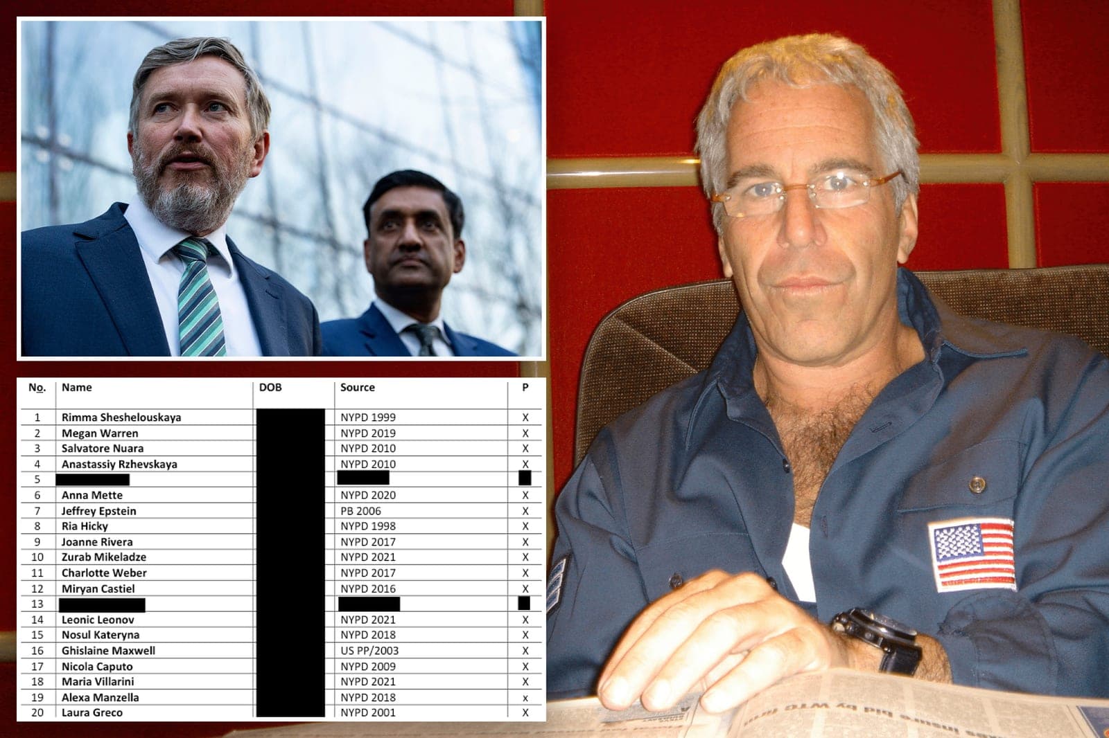 DOJ removes redactions from some Epstein files