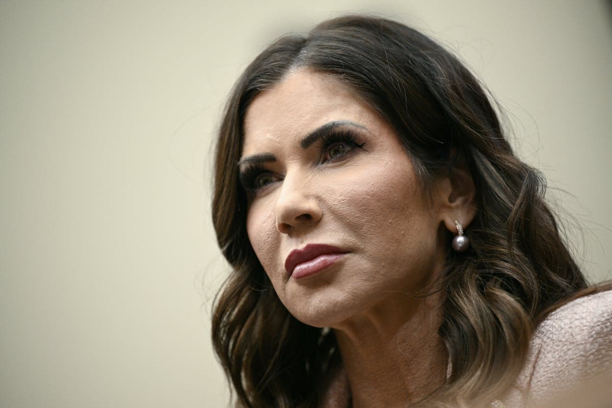 Noem Can’t Explain Why She Hired 8-Day-Old Company for Ad Campaign