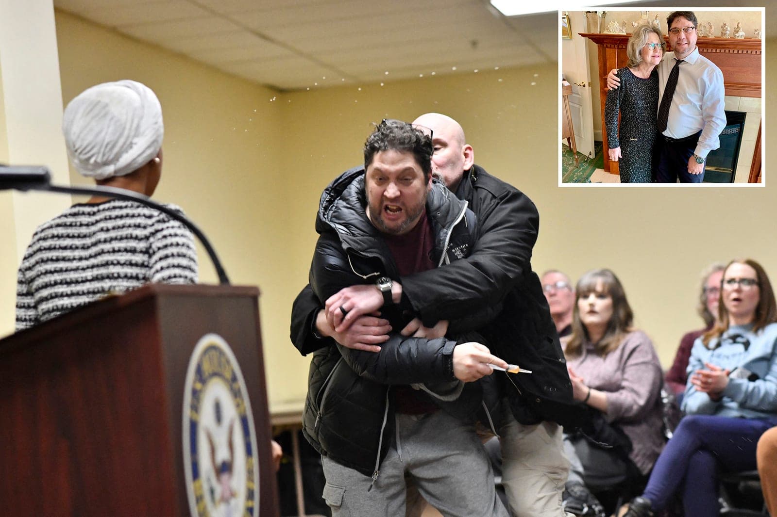 Brother of maniac who sprayed Rep. Ilhan Omar calls him a 'piece of s--t' with 'hatred' of Somalis