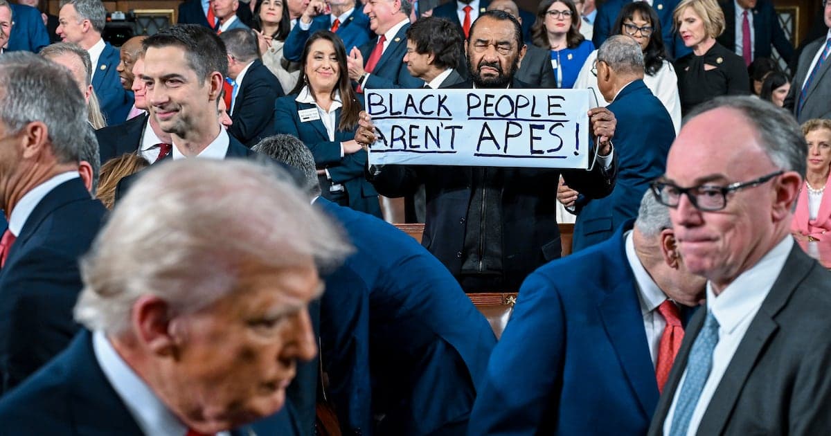 Rep. Al Green Booted From State of the Union After Calling Out Trump's Vile Post