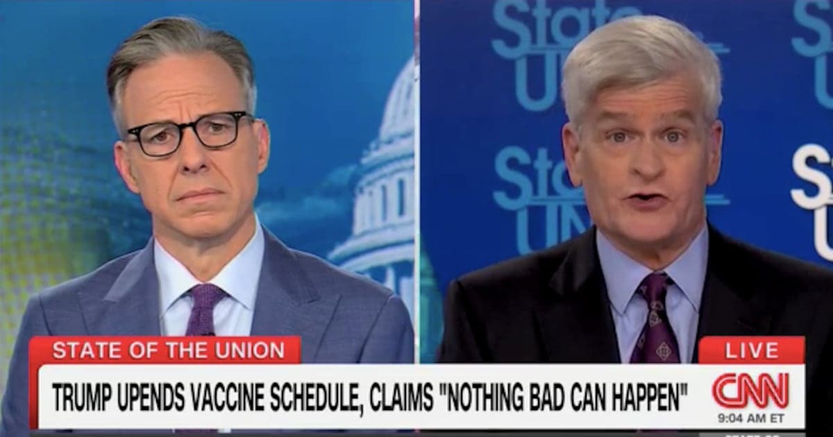 GOP Senator Bill Cassidy Savages Trump's 'Crazy Stupid' New Order