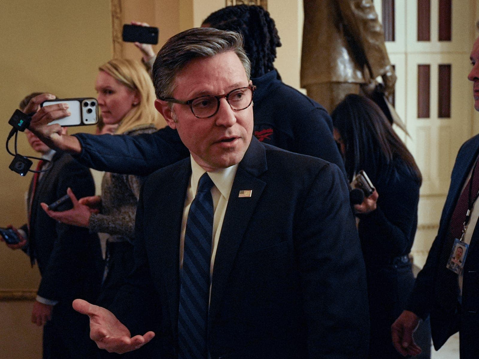 Johnson warns Trump's AG he 'can't allow' her to spy on Congress