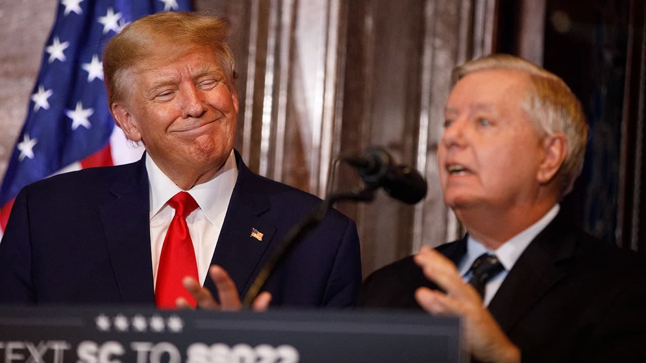 Trump says Lindsey Graham's final call was about SAVE America Act